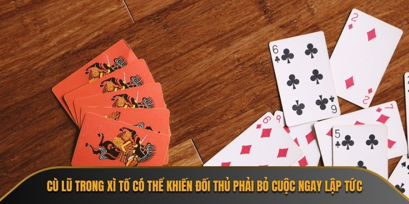 Cù lũ có thể khiến đối thủ phải bỏ cuộc ngay lập tức